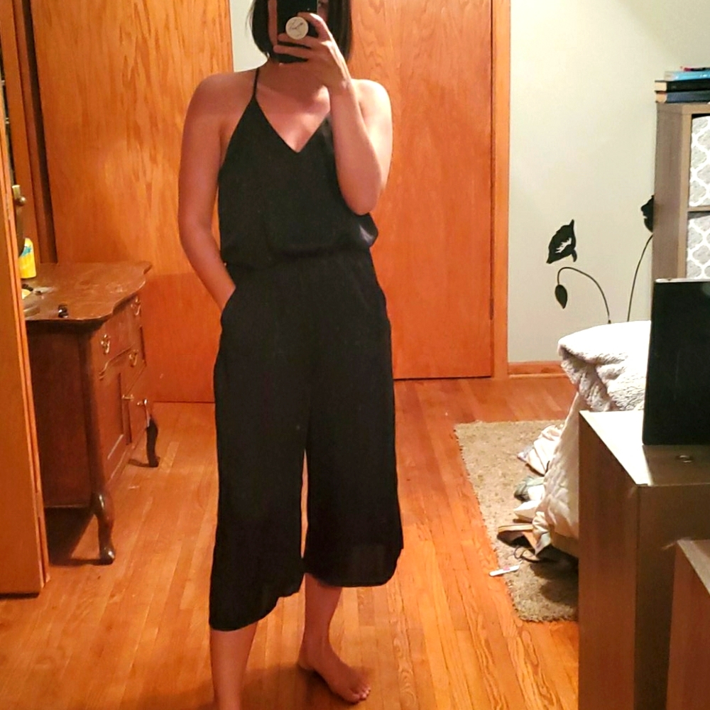 Satin jumpsuit